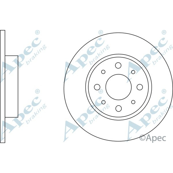 Apec Brake Disc image