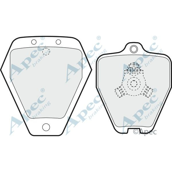 Apec Brake Pad image