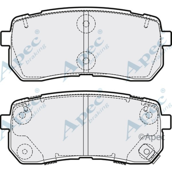 Apec Brake Pad image