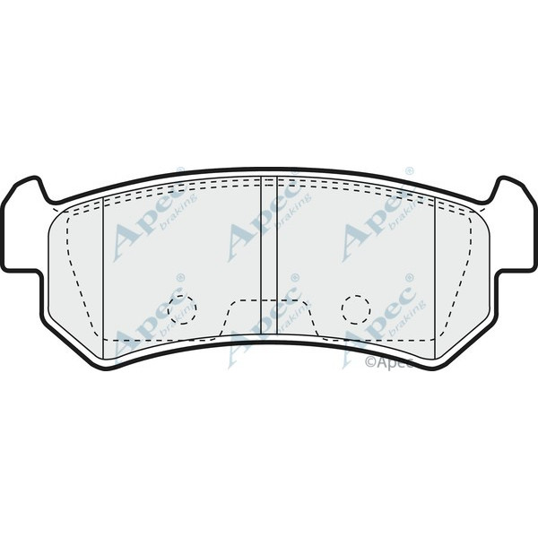 Apec Brake Pad image