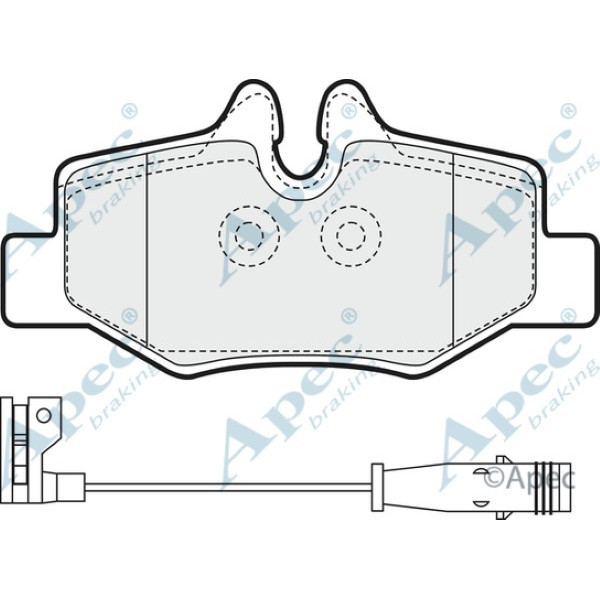 Apec Brake Pad image