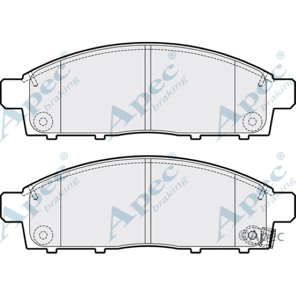 Apec Brake Pad image