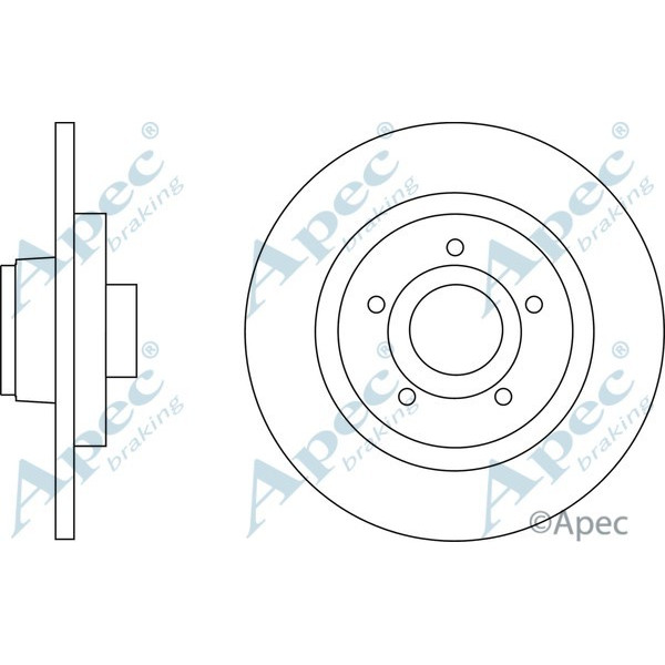 Apec Brake Disc image