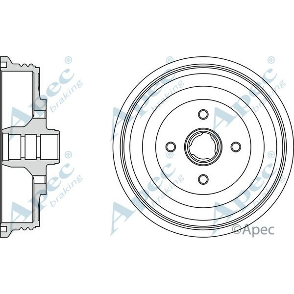 Apec Brake Drum image