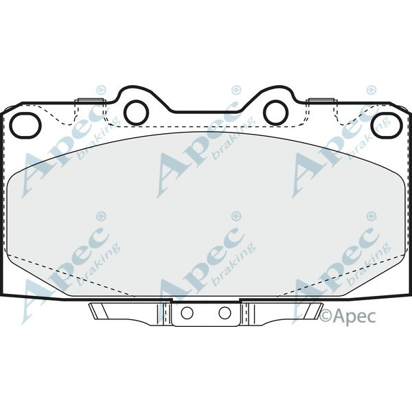 Apec Brake Pad image