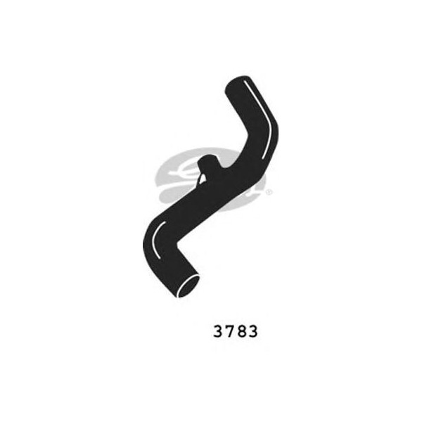 CURVED RADIATOR HOSE 360MMX33 image