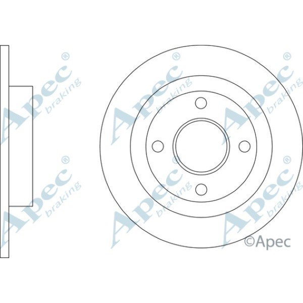 Apec Brake Disc image