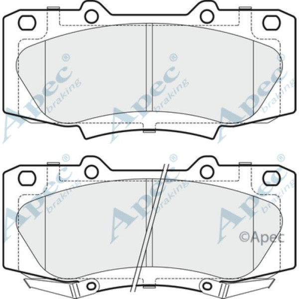 Apec Brake Pad image