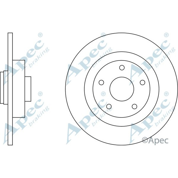 Apec Brake Disc image