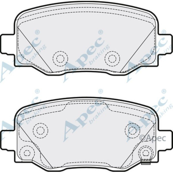 Apec Brake Pad image