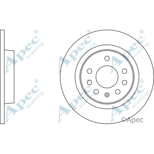 Apec Brake Disc image