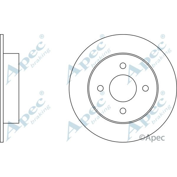 Apec Brake Disc image