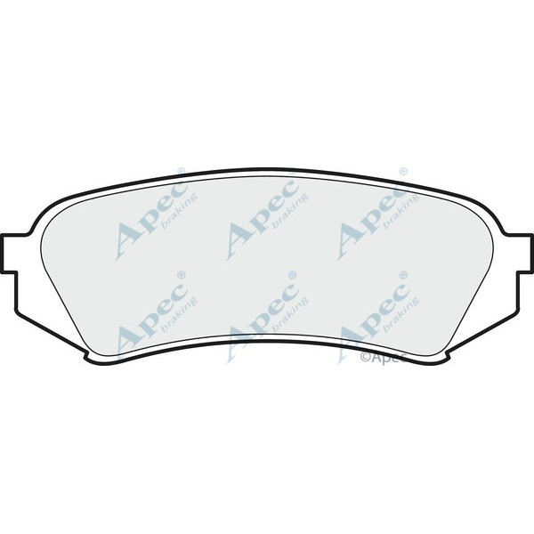 Apec Brake Pad image