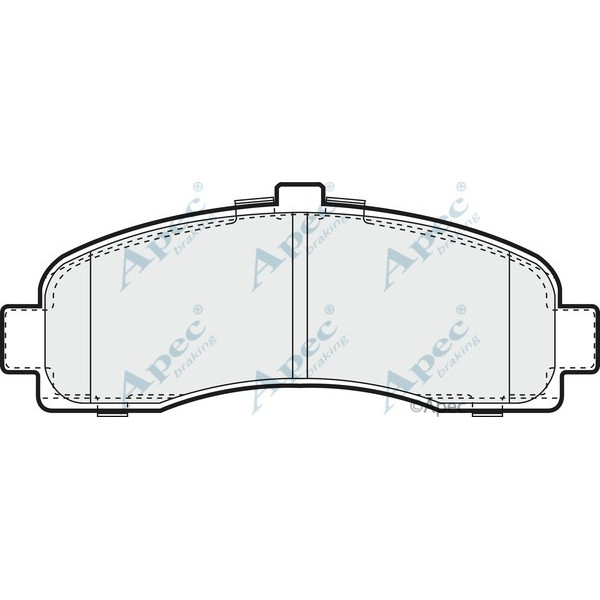 Apec Brake Pad image