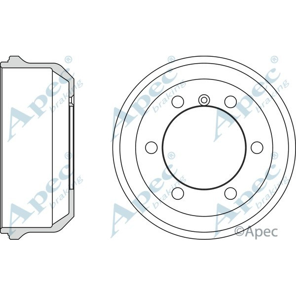 Apec Brake Drum image