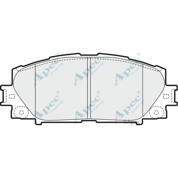 Apec Brake Pad image