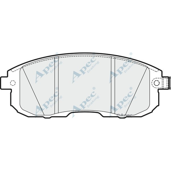 Apec Brake Pad image