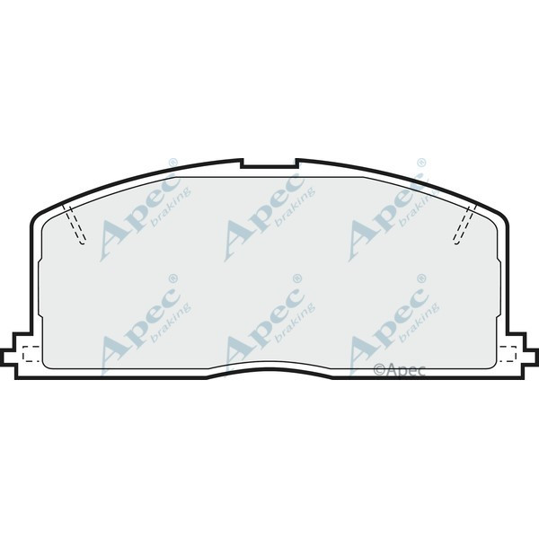 Apec Brake Pad image