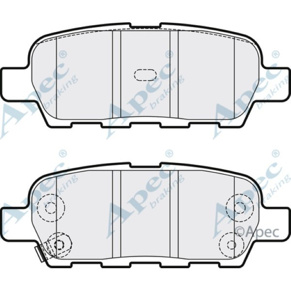 Apec Brake Pad image