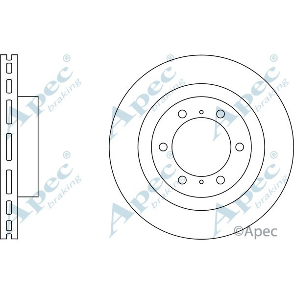 Apec Brake Disc image