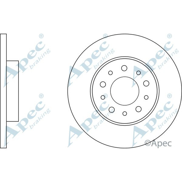 Apec Brake Disc image