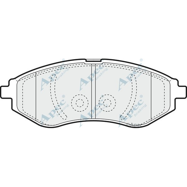 Apec Brake Pad image