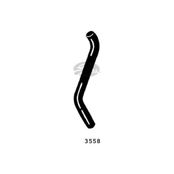 CURVED RADIATOR HOSE 405MMX31 image