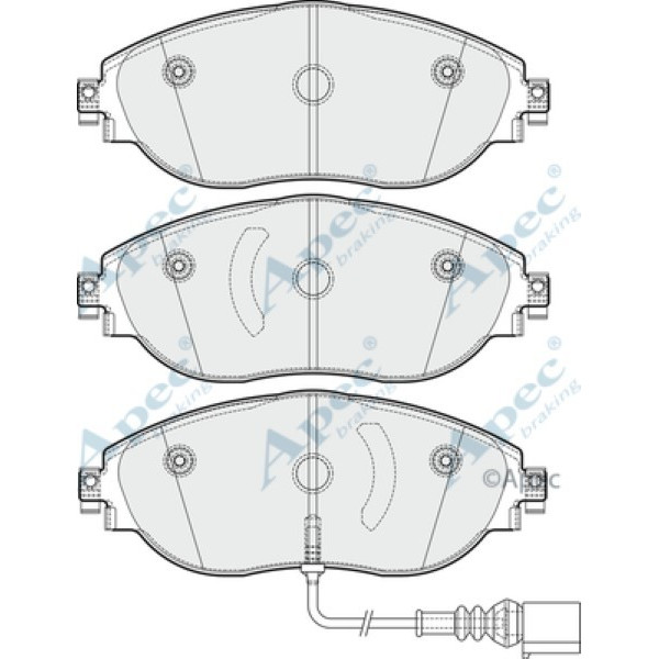 Apec Brake Pad image