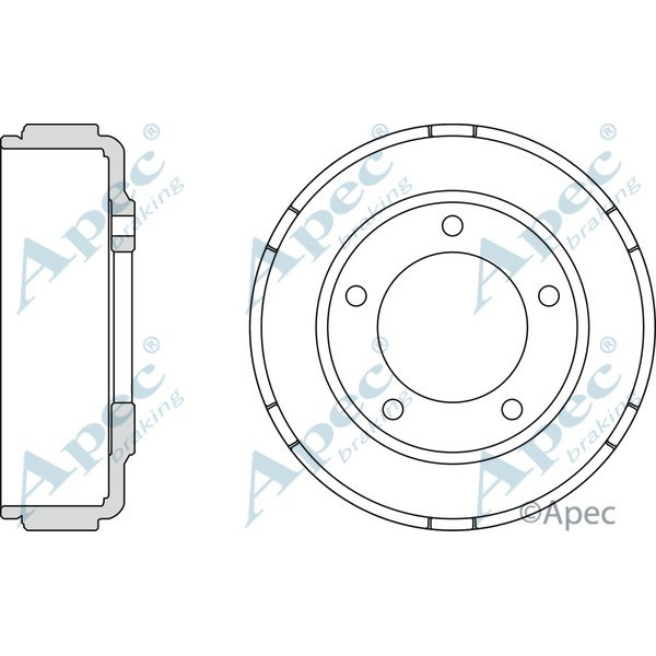 Apec Brake Drum image