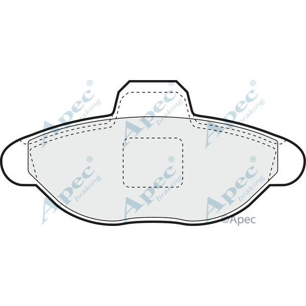 Apec Brake Pad image