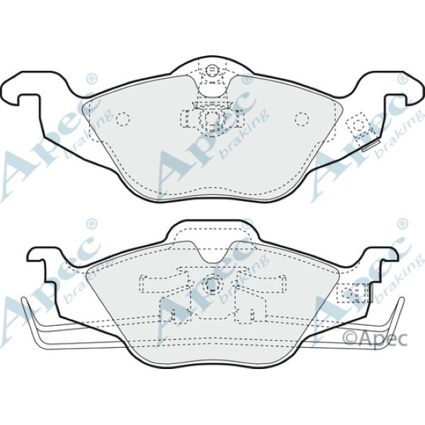 Apec Brake Pad image