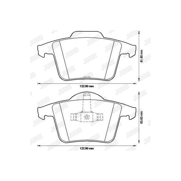 JURID BRAKE PAD image