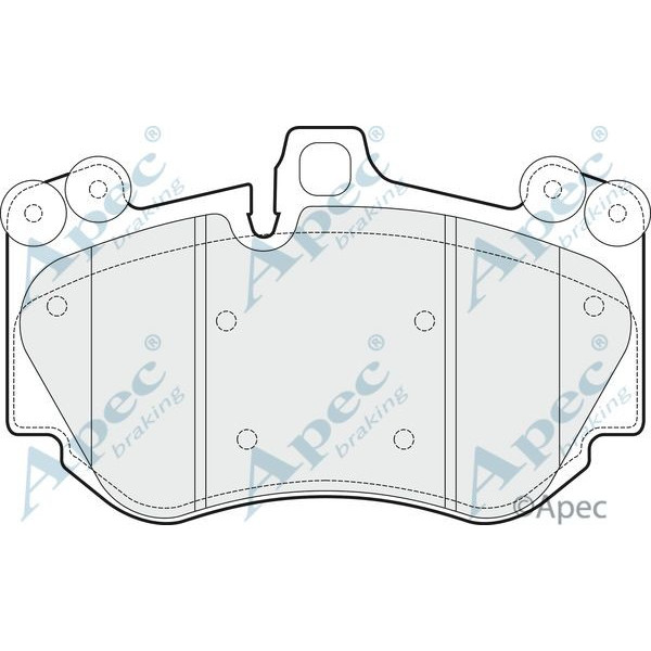 Apec Brake Pad image