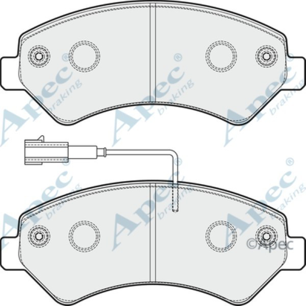 Apec Brake Pad image