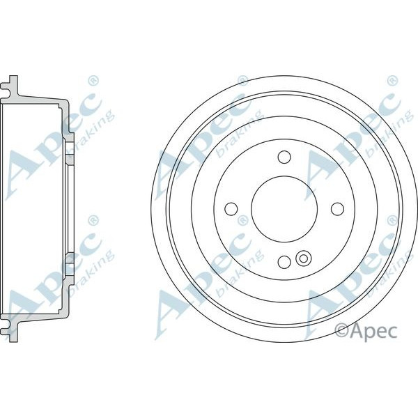 Apec Brake Drum image