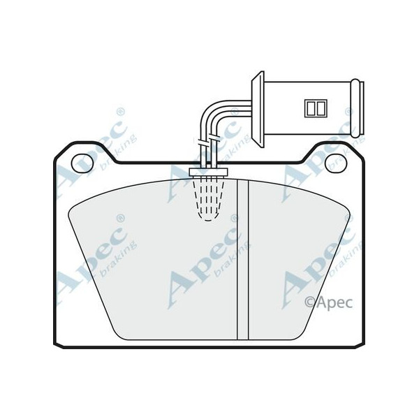 Apec Brake Pad image