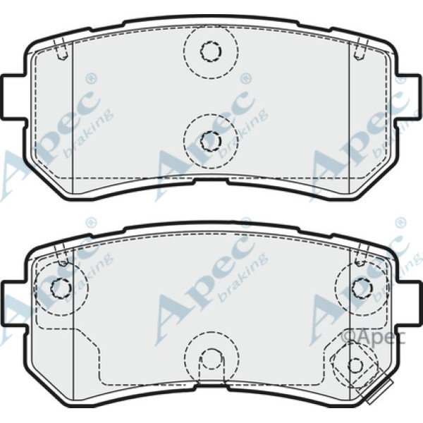 Apec Brake Pad image