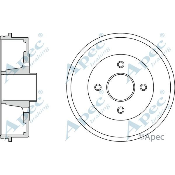 Apec Brake Drum image