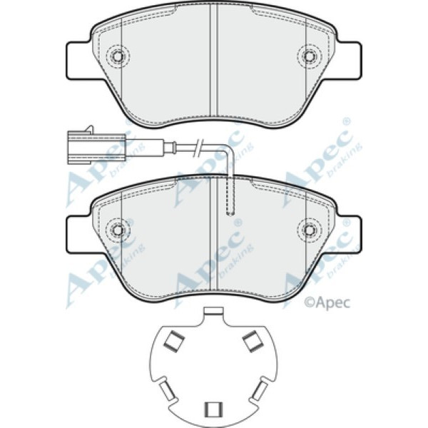 Apec Brake Pad image