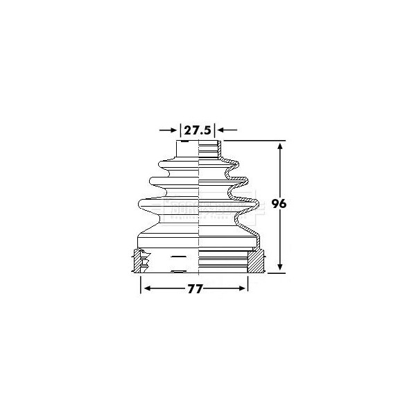 CV JOINT BOOT KIT image