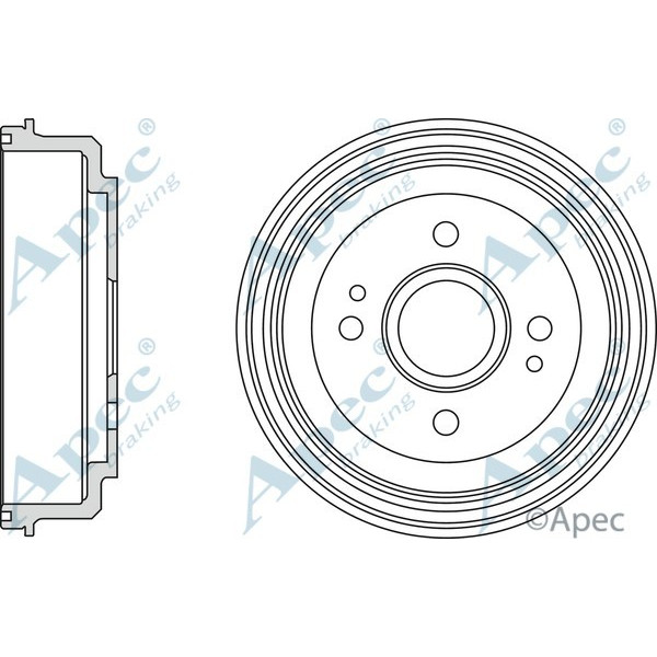 Apec Brake Drum image