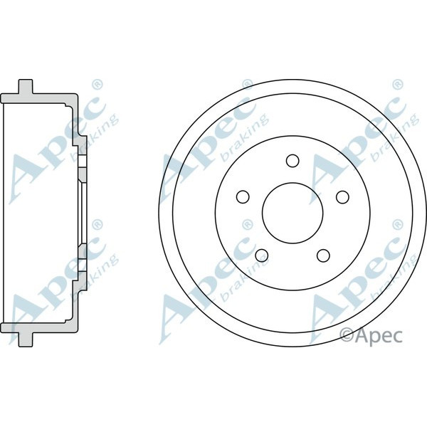 Apec Brake Drum image