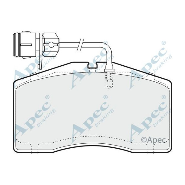 Apec Brake Pad image