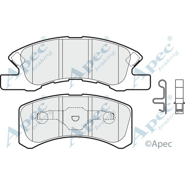 Apec Brake Pad image