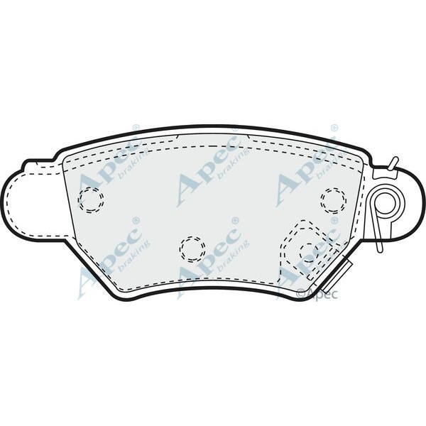 Apec Brake Pad image