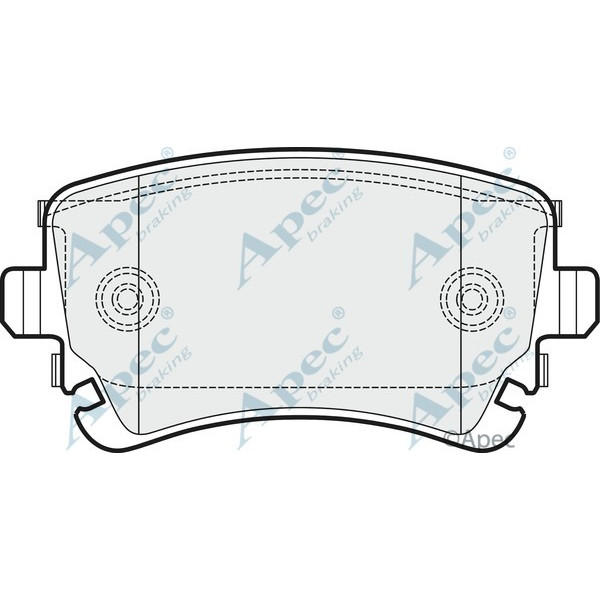 Apec Brake Pad image