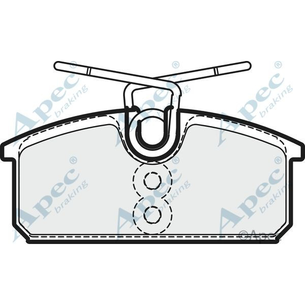 Apec Brake Pad image