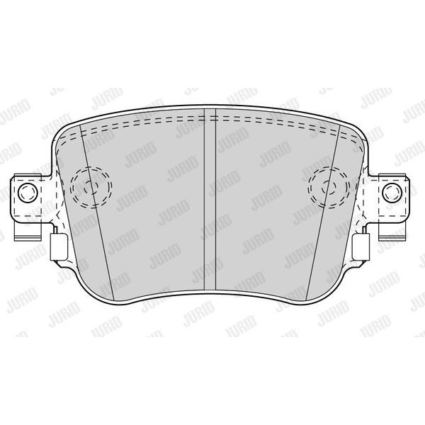 JURID BRAKE PAD image