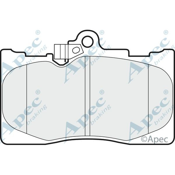 Apec Brake Pad image