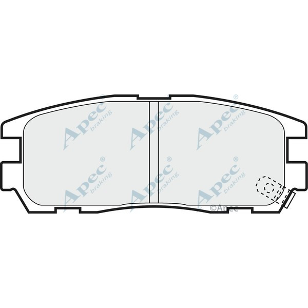 Apec Brake Pad image